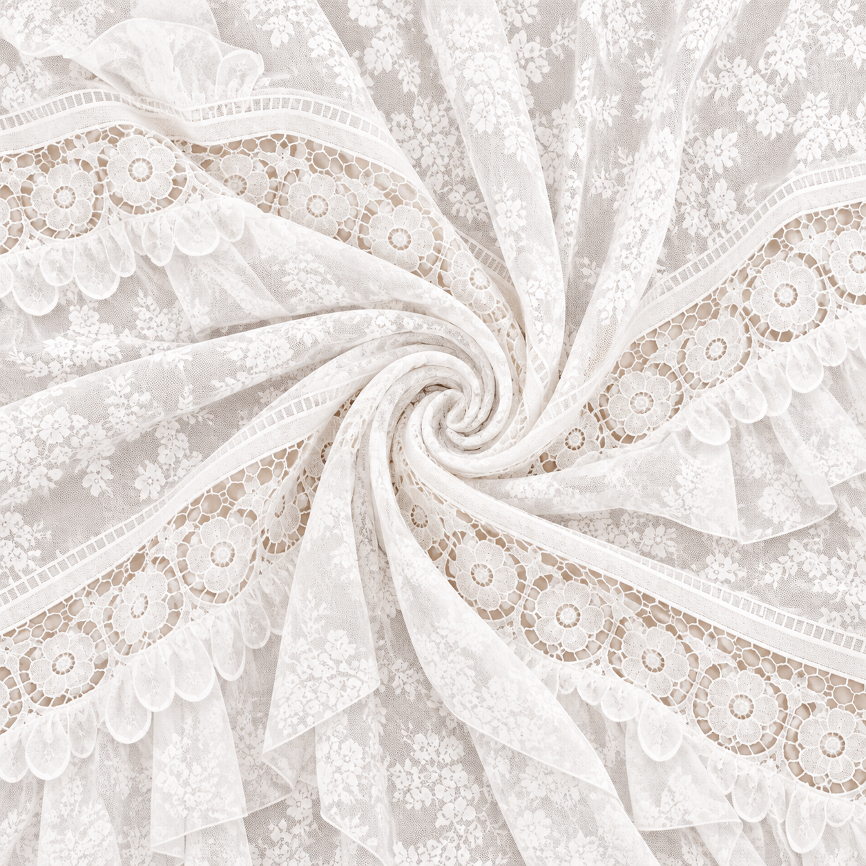 Ruffle Daisy Trim (CC-03) — product view A