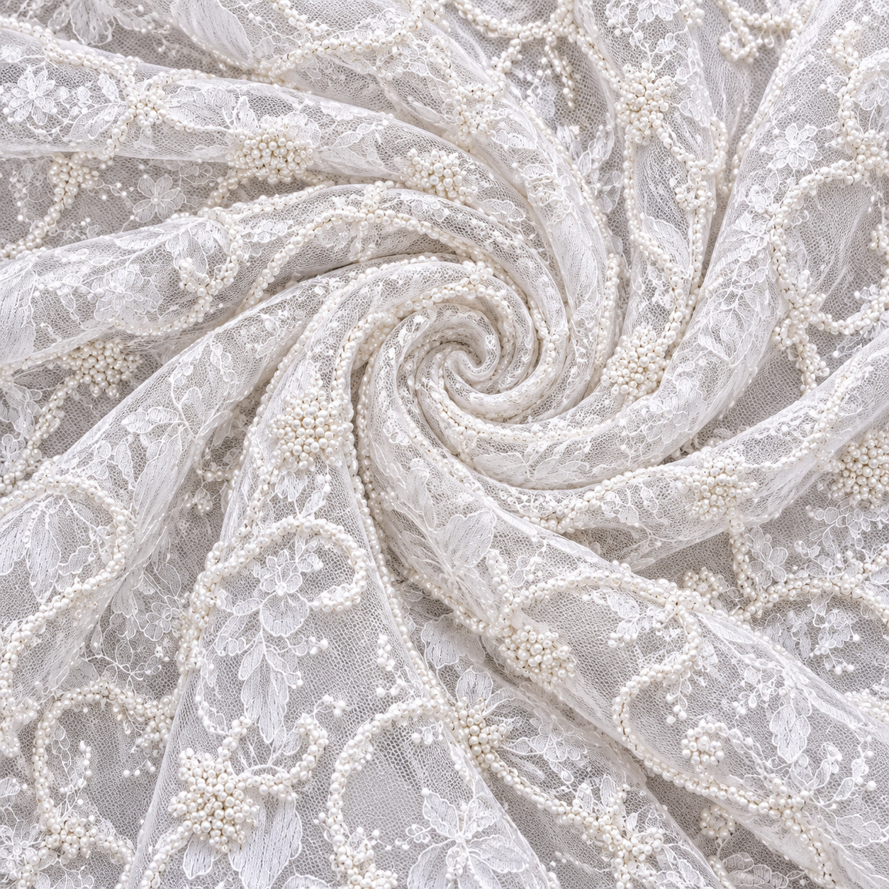 Pearl Garland Floral (OB-04) — product view A