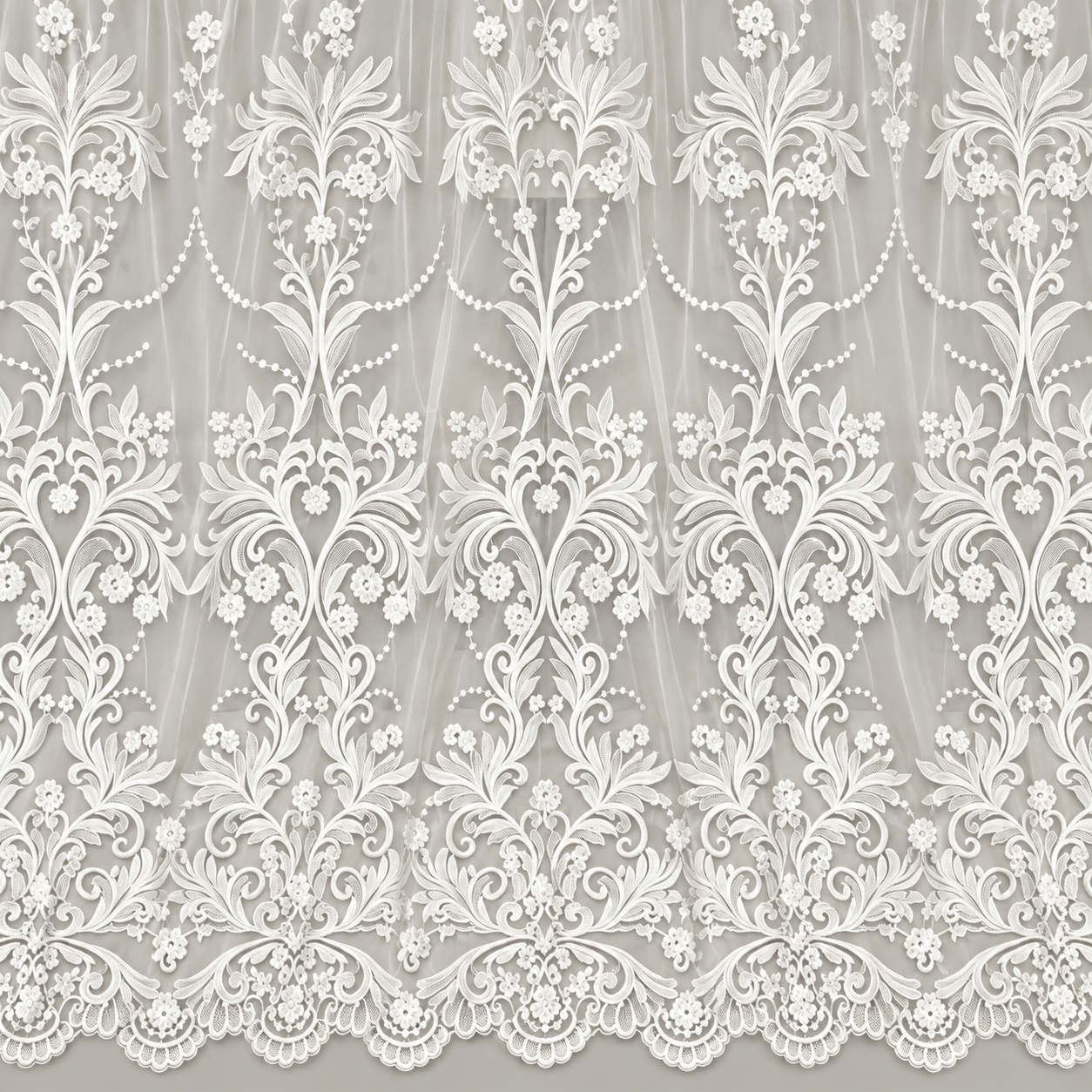 Baroque Botanical Damask (OB-08) — product view B