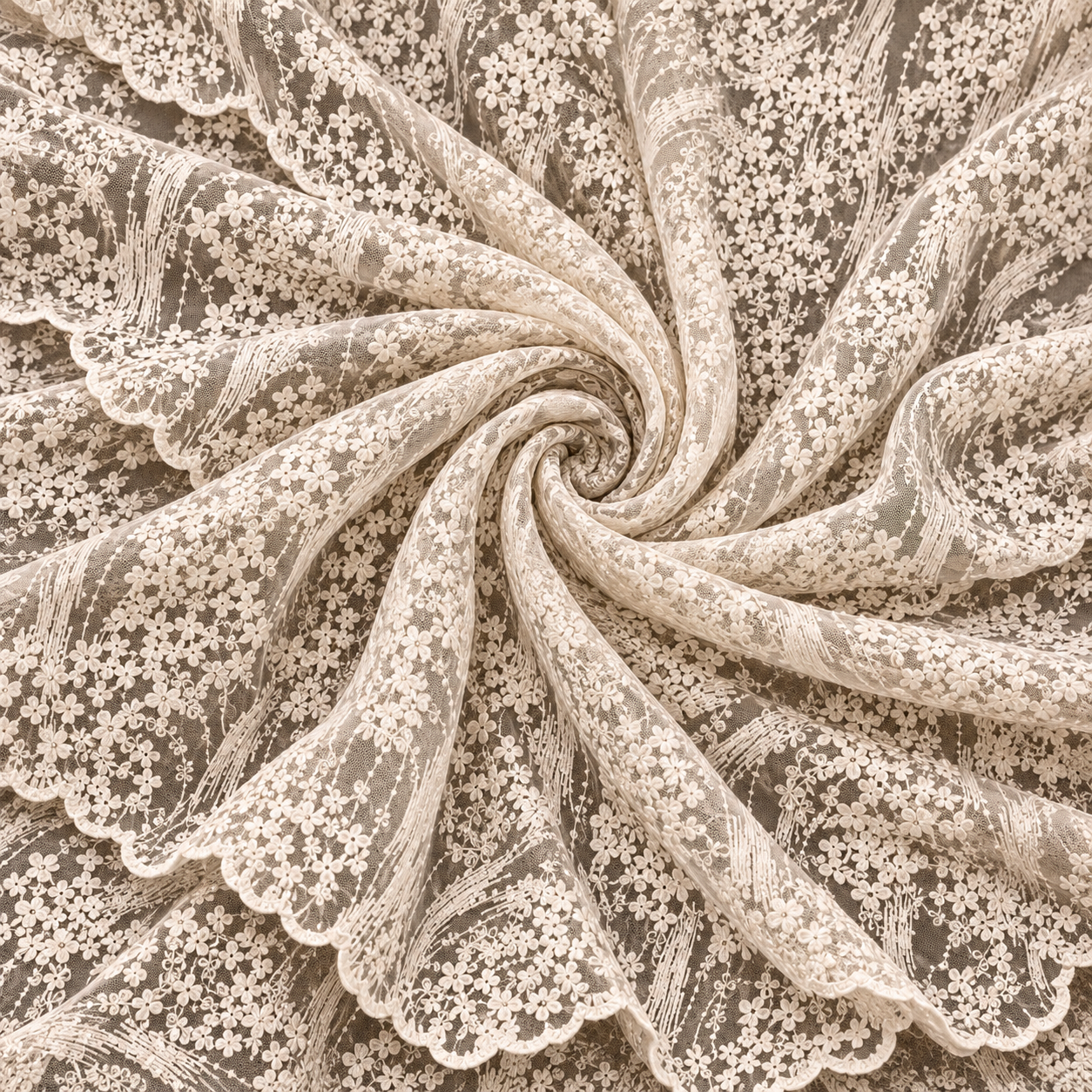 Delicate Daisy Scallop (RS-02) — product view A